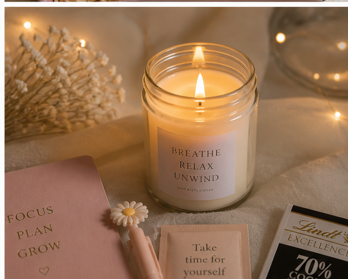 Bloomtray Self-Care Hamper 🌸 | Cozy Gift Box