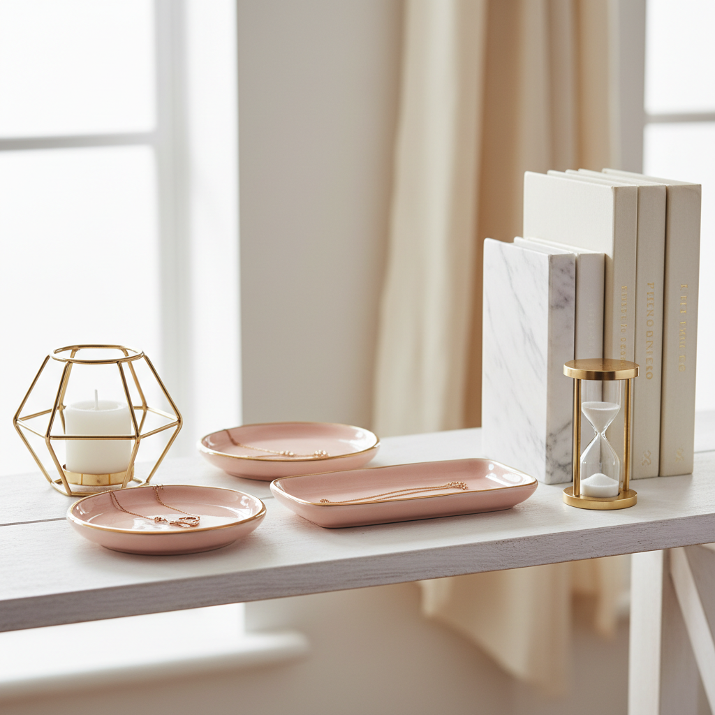 ✨ Luxury Shelf Accessories