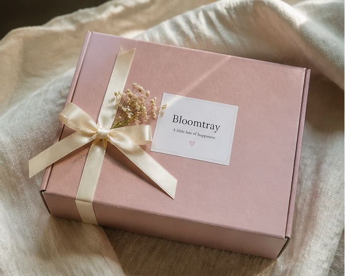 Bloomtray Self-Care Hamper 🌸 | Cozy Gift Box